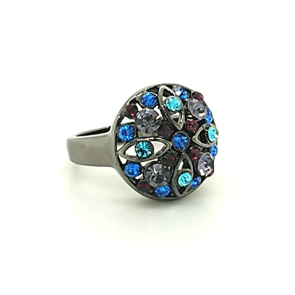 Ladies Multicolored Vintage Bouquet Ring